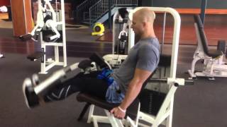 Leg Extension with Blood Flow Restriction