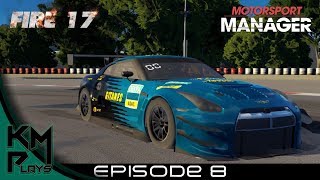 Lets Play Motorsport Manager Modded FIRE Mod S3 E8 Nissan GTR MM FIRE 17