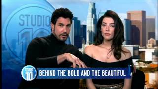 Don Diamont & Jacqueline MacInnes Wood on Studio 10