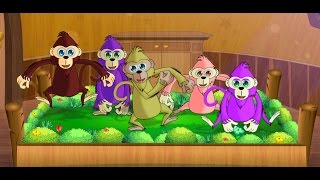 Five Little Monkeys - Popular #NurseryRhymes Collection I #ChildrenSongs
