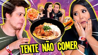 TENTE NÃO COMER COMIDA JAPONESA - Desafio | Jeru e Cheru