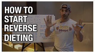 Jordan Syatt - How To Set Up Your Own Reverse Dieting Plan! | Reverse Dieting 101