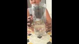 como construir um filtro de agua