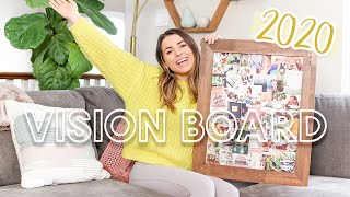 Day In The Life | Creating My 2020 Vision Board, What I Eat & More!