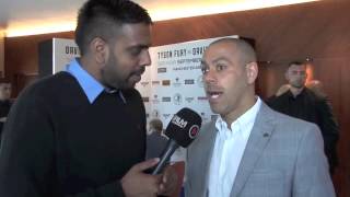 'I WANTED TYSON FOR DAVID, AFTER I SAW HIM SINGING IN THE RING (AFTER CUNNINGHAM FIGHT) - ADAM BOOTH