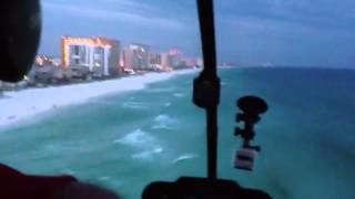 Helicopter ride in Destin, Florida & spot a shark near the