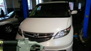 Honda Элисон как снять стартер ???
