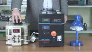 Тестирование стабилизатора Энергия Hybrid 10000