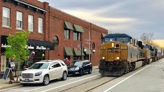 Street Running Train Northbound CSX!