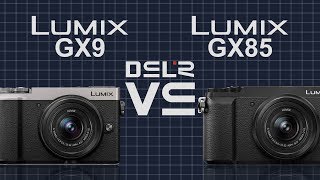 Panasonic Lumix GX9 vs Panasonic Lumix GX85 (GX80/GX7 Mark II)