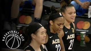 [WNBA] Atlanta Dream vs Las Vegas Aces, Full Game Highlights, August 19, 2018