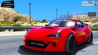 Subaru BRZ 2013 6666 Rocket Bunny - GTA V MOD | 2.7K / 1440p !