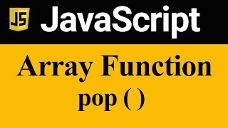 pop Method in JavaScript (Hindi)