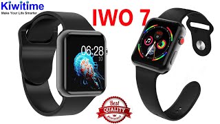 IWO 7 Smart Watch Detailed Review-Best 1:1 Apple Watch Look Smartwatch-How to connect IWO 7 & iPhone
