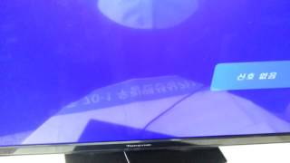 소리는들리는데 화면이안나옴 신호없음 오리온정보통신 Topsync ORL4200HTV LEDTV