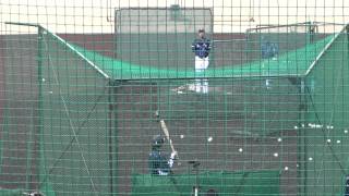 2013/2/4  佐村・トラヴィス・幹久 （横浜DeNA）　ブルペン & フリー打撃投手
