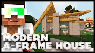 Minecraft - Modern A-Frame House