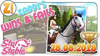 Star Stable [SSO]: Kaddi's Wins & Fails - Trakehner Level 15 Test [28.08.2018] [DEUTSCH]