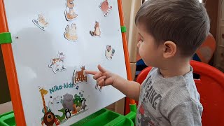 Учим животных на русском Как говорят животные для малышей Развивающие ролики