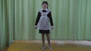 Ученица шестого класса МБОУ "Дубъязская СОШ Высокогорского муниципального района РТ" Алсу Хусаинова