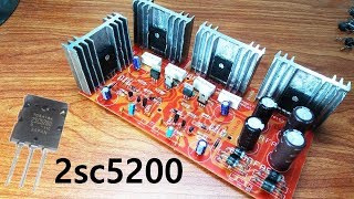 2SC5200 X 4 Stereo Amplifier Soldering Tutorial