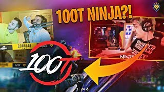 NINJA IS JOINING 100 THIEVES?! IT COULD ACTUALLY HAPPEN?! (Fortnite: Battle Royale)
