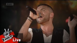 Χάρης Κορνάρος - Εν λευκώ | 2o Live | The Voice of Greece