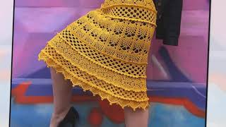 Crochet openwork skirt * models with patterns * Toma Prus