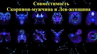 Совместимость Скорпион-мужчина и Лев-женщина