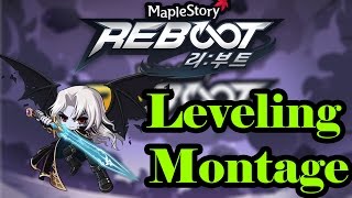 MapleStory Reboot Leveling Montage (Demon Avenger)