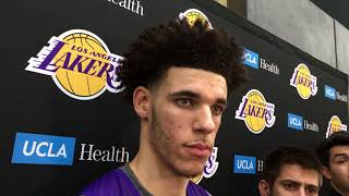 Lonzo Ball on why he likes LeBron James and his best Halloween costume | ESPN