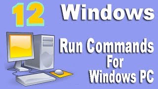Windows Run Commands | All useful Keyboard Shortcut