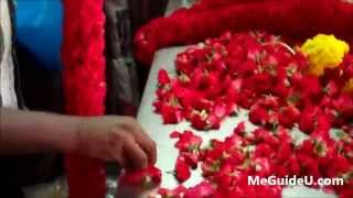Flower Arranging at High Speed - Little India, Singapore