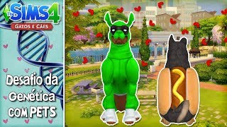 Como seria se um SUPER HERÓI e um CACHORRO-QUENTE tivessem fillhotes no The Sims 4??