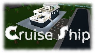 Roblox| CRUISE SHIP| Bloxburg