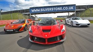 LaFerrari + 918 Spyder + P1 - First time on track | SCDTV