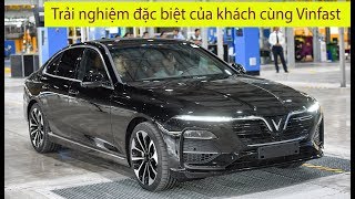 Đây là trải nghiệm đặc biệt của khách hàng đầu tiên cùng VINFAST ngay tại nhà máy