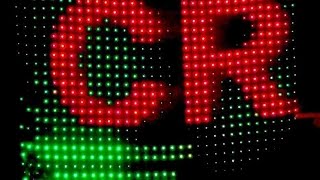 KURTYNA LED