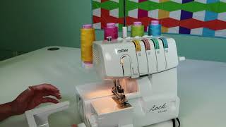 Brother 1034D Serger 3 Machine Overview & Tour