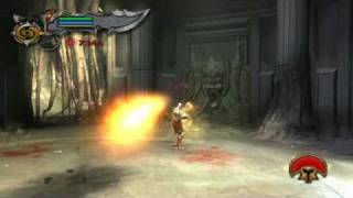 God of war 2 - The temple of Eurale[Titan mode]: Cerberus boss