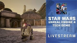 STAR WARS - Mos Eisley Unreal Engine 4 Tech Demo - Docking Bay 94 (ALL SECRETS) | CenterStrain01