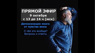 Прямой эфир: "Детоксикация от чувства вины"