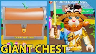 New Update! Farmland Area & Giant Hat Chest - Roblox Unboxing Simulator