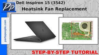 Dell Inspiron 15 (3542 / 3543) Heatsink / Cooling Fan Video Tutorial Teardown