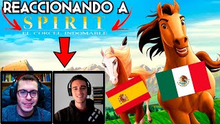 LATINO Y ESPAÑOL REACCIONAN A NO ME RENDIRÉ | SPIRIT | DOBLAJE LATINO VS ESPAÑOL|