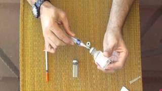 Mixing hCG for the hCG Diet