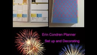 Erin Condren Planner 2015 Set up