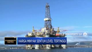 Harga Minyak Sentuh Level Tertinggi