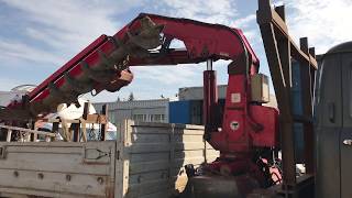 Ремонт стрелы манипулятора ВЕЛМАШ ОМТ-97М (сварка поможет) и диагностика БКМ DH SUPER 3000