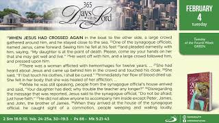 365 DWTL | Tuesday of the Fourth Week in Ordinary Time | February 4, 2020